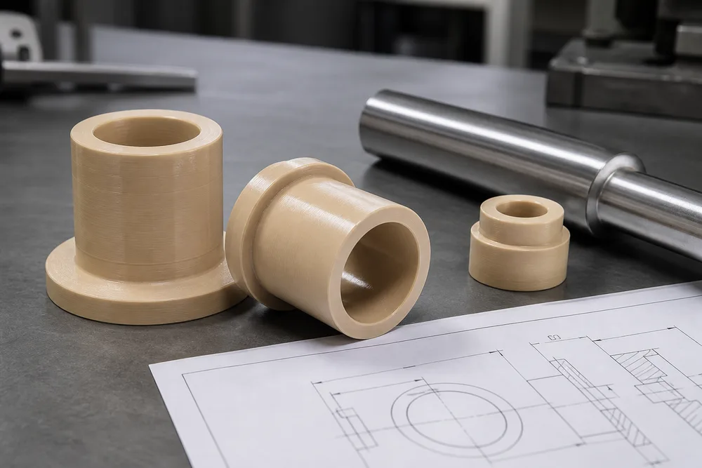 PEEK Bushings برای خریداران مهندسی ایالات متحده در سال 2026: انتخاب مواد، نقشه های سفارشی، و پرسش های متداول منبع یابی